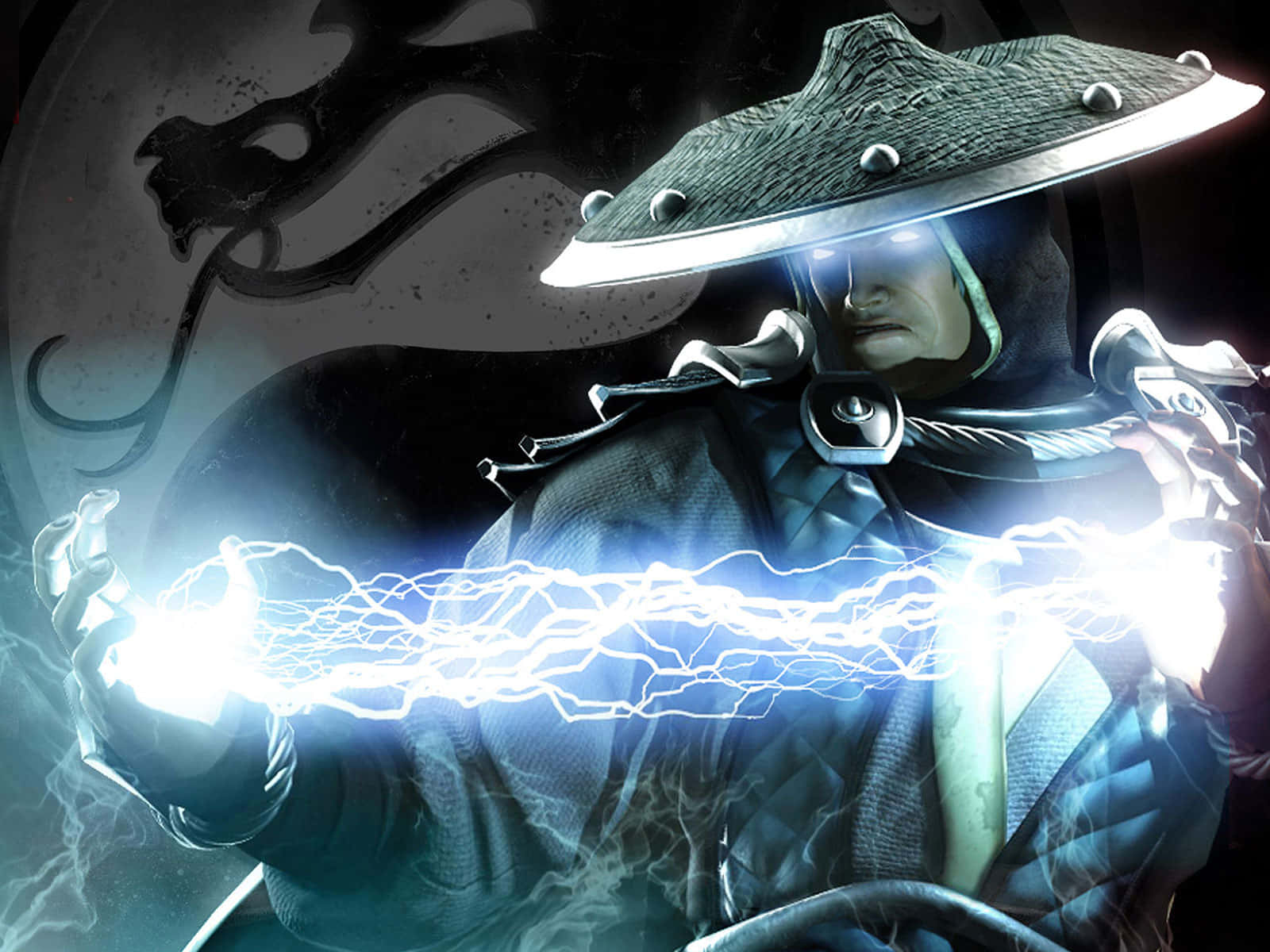 Raiden, the God of Thunder, in Mortal Kombat Wallpaper