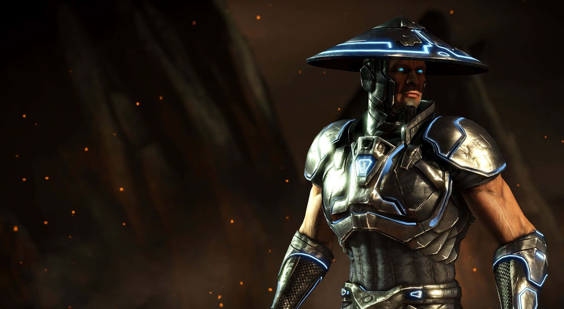 Raiden,el Dios Del Trueno, En Mortal Kombat. Fondo de pantalla