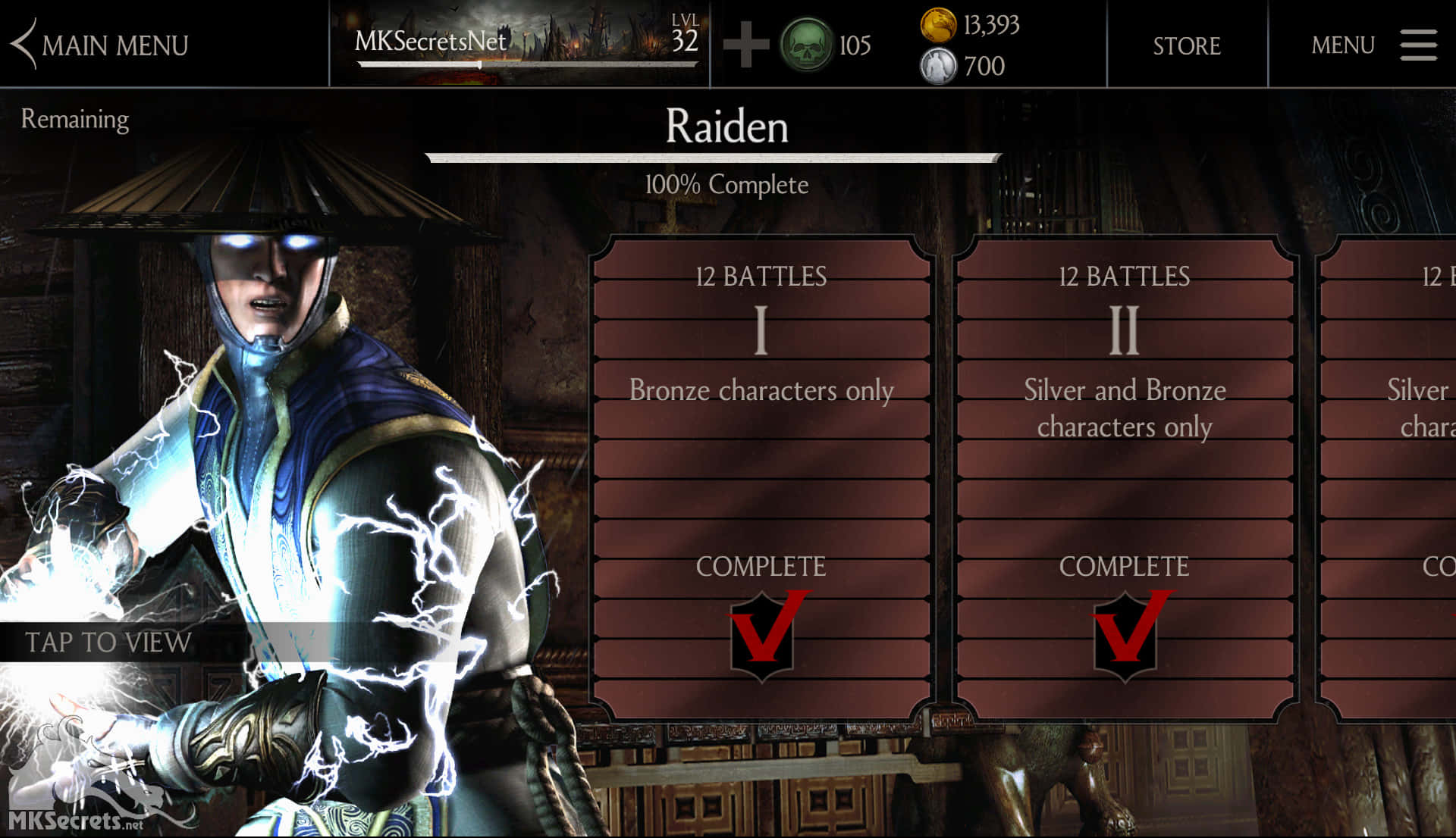 Mortal Kombat Raiden: Thunder God Unleashed Wallpaper