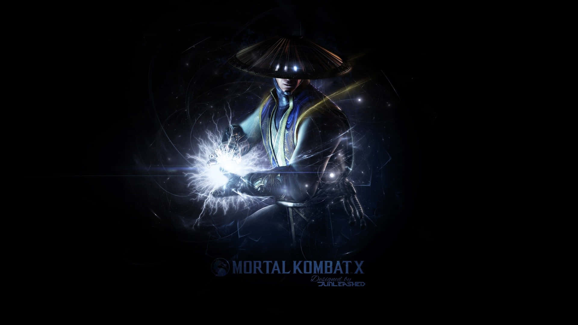 Elpoderoso Raiden Desata Su Poder En Mortal Kombat. Fondo de pantalla