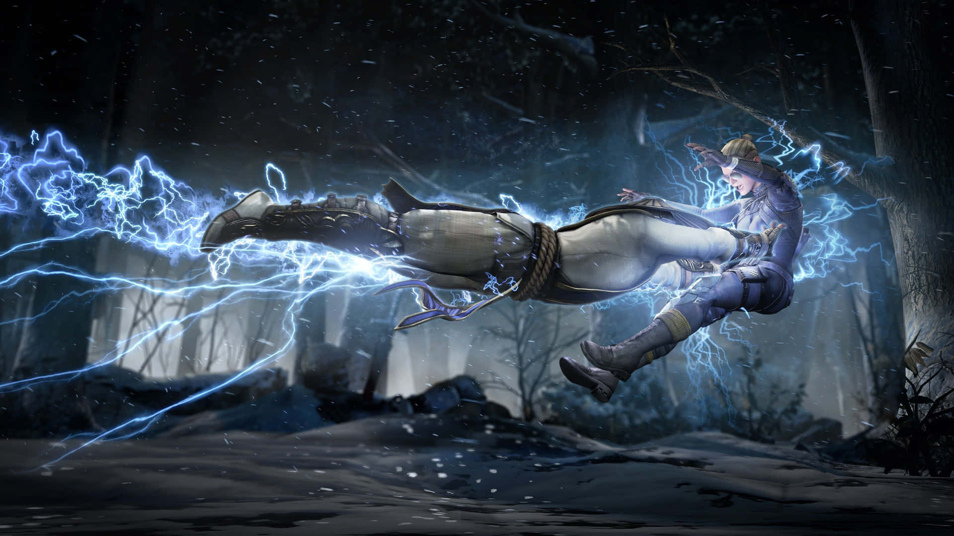 Raiden, Thunder God of Mortal Kombat Wallpaper