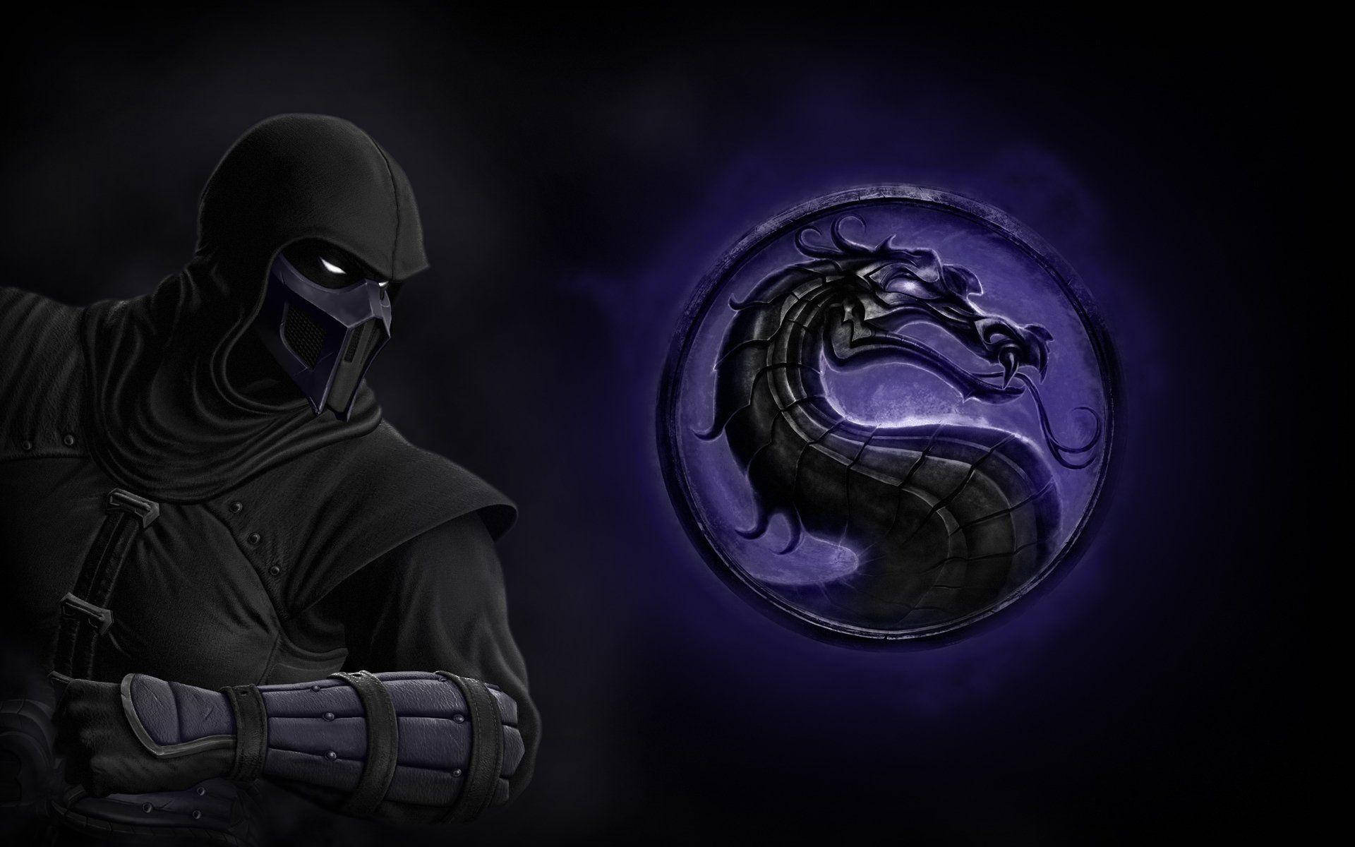 Mortal Kombat Shadow Gamer Logo Wallpaper