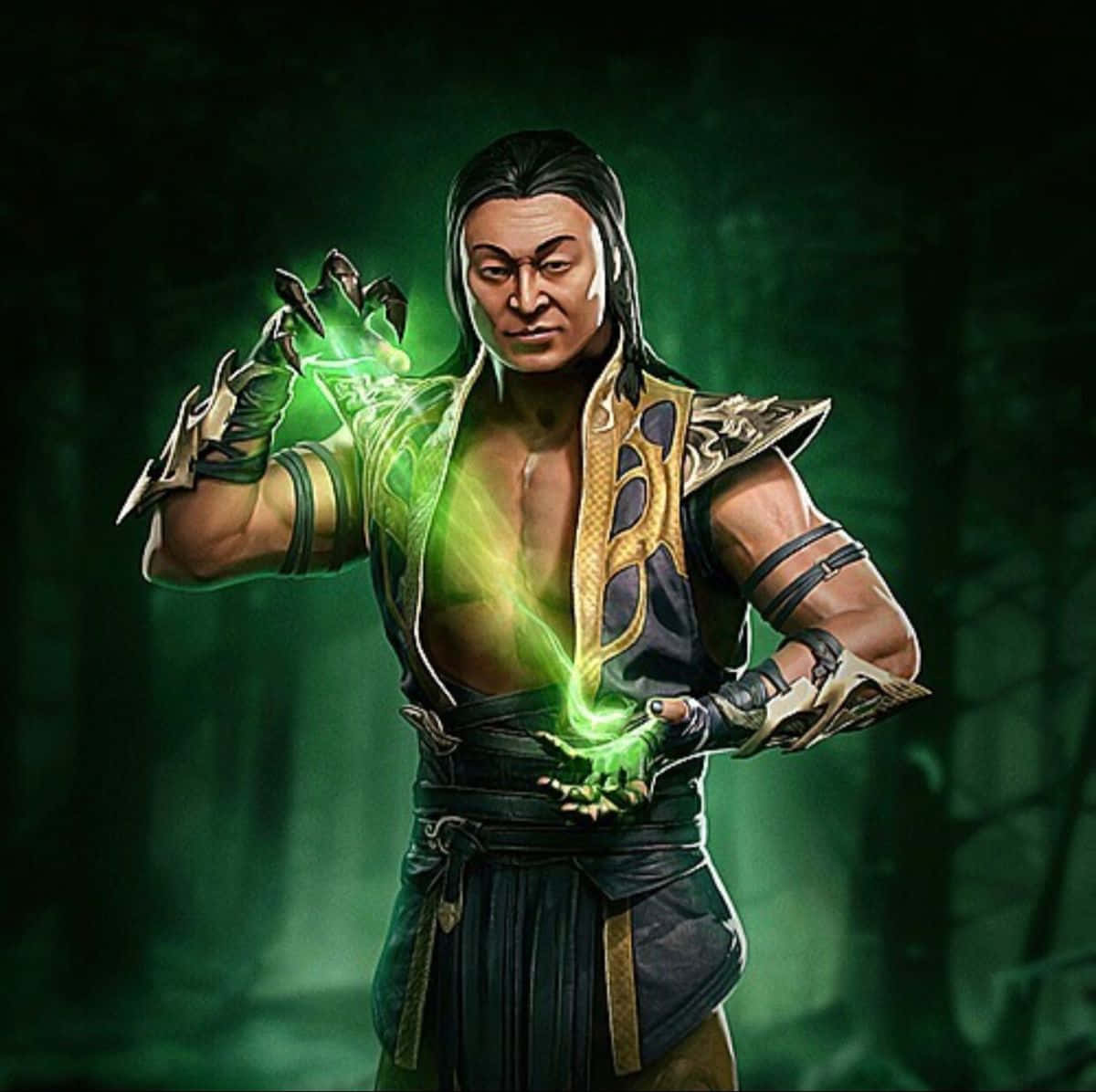 Download The Mighty Shapeshifter Shang Tsung of Mortal Kombat Wallpaper
