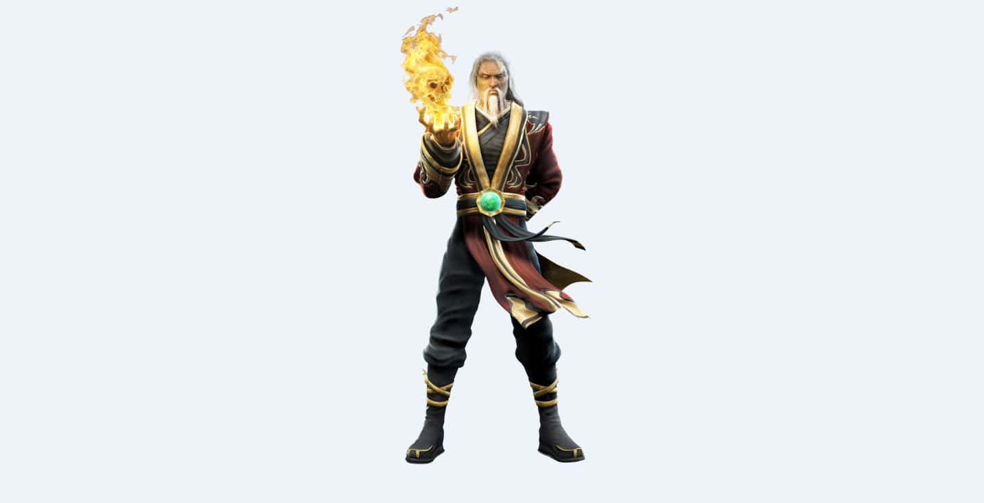 Shang Tsung, the Master of Souls in Mortal Kombat Wallpaper