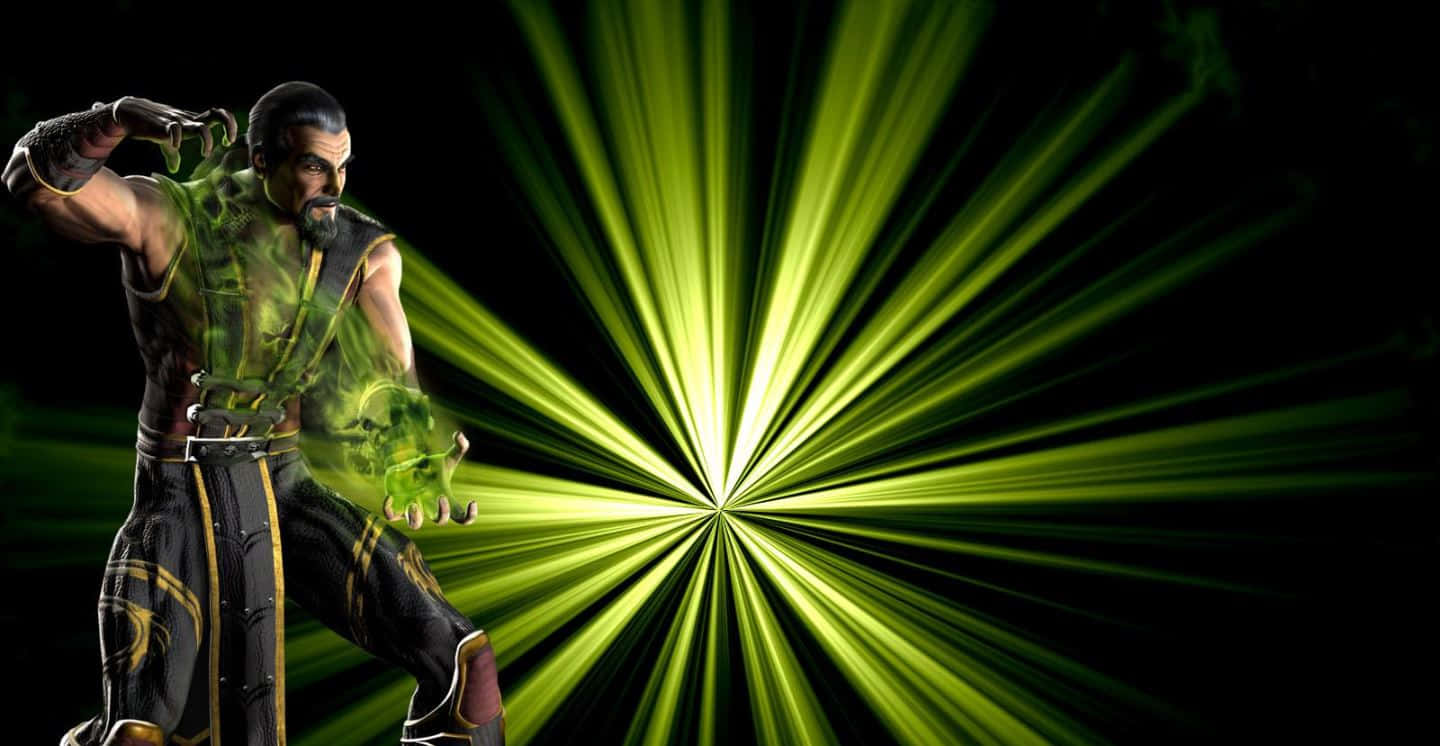 "Shang Tsung, the Shape-shifting Sorcerer of Mortal Kombat Universe" Wallpaper