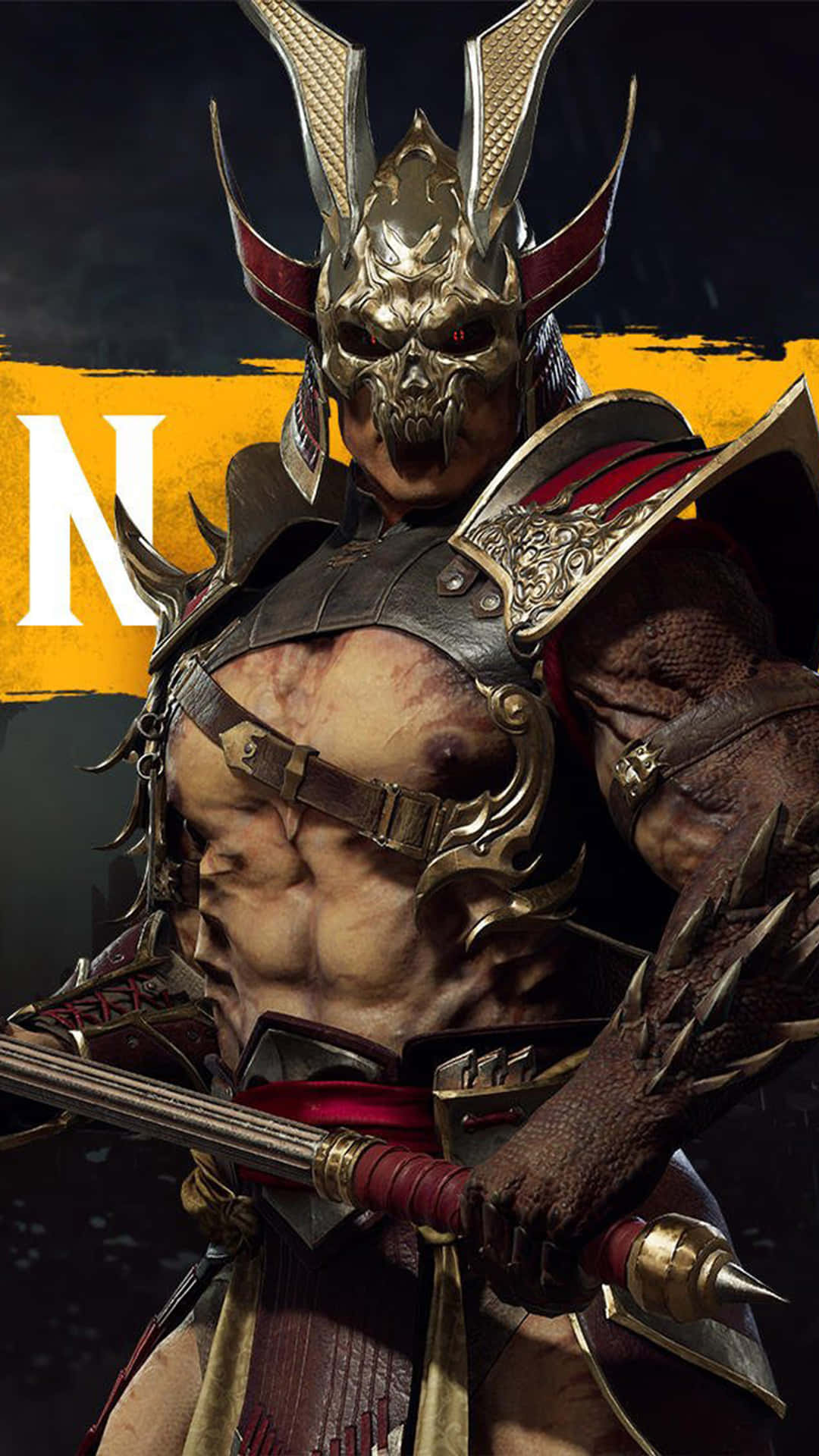 Mortal Kombat's mighty Shao Kahn unleashes his fury Wallpaper
