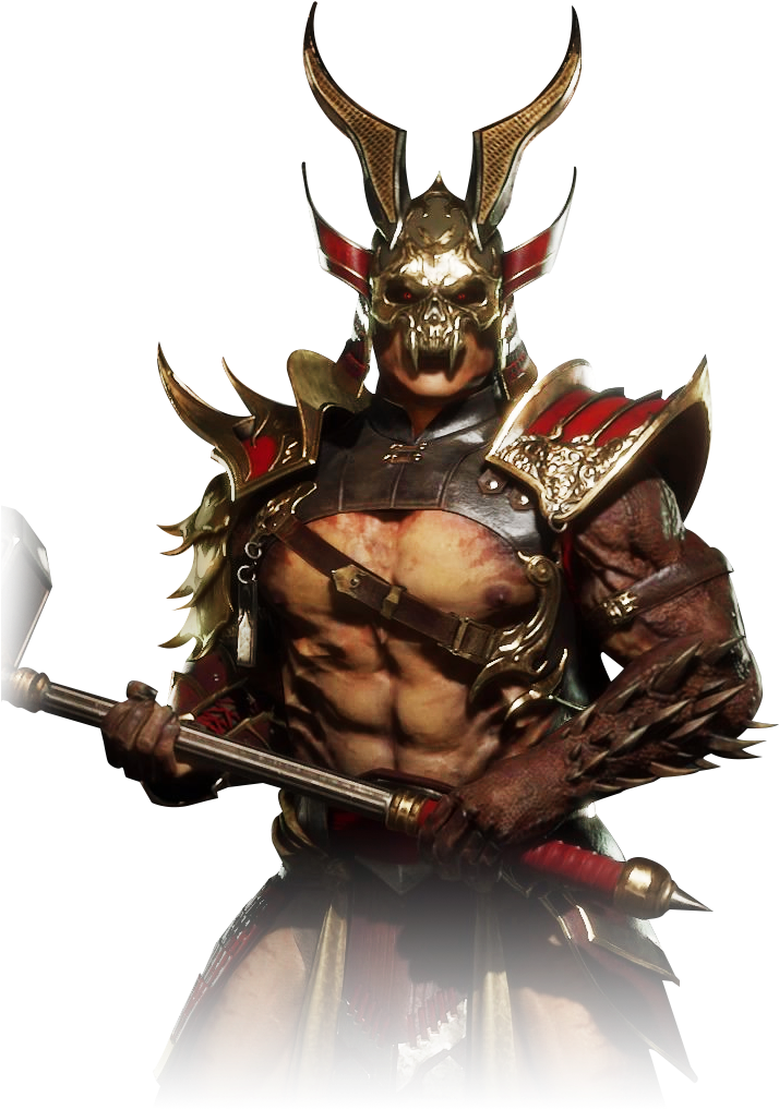 Mortal Kombat Shao Kahn Character Render PNG