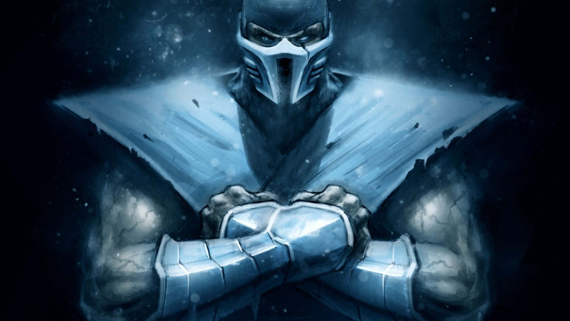 The Icy Power of Sub-Zero in Mortal Kombat Wallpaper