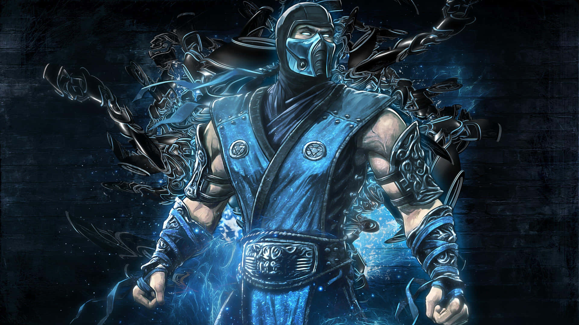 Chilling Power - Sub-Zero in Mortal Kombat Wallpaper