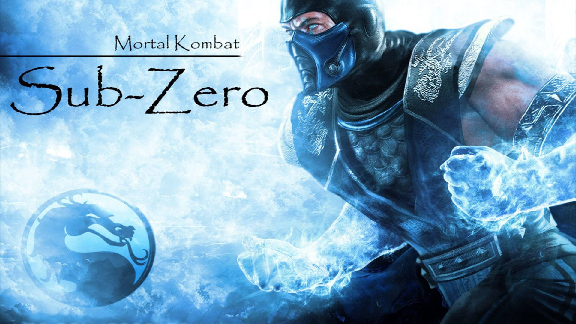 Mortal Kombat Sub-Zero Dækning Tapet Wallpaper