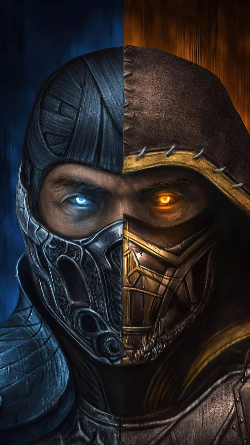 Mortal Kombat -the Ultimate Showdown Between Scorpion Vs Sub-zero Wallpaper