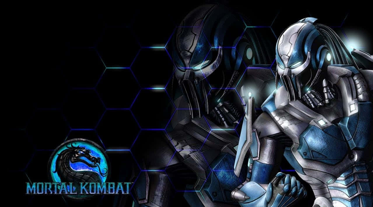 Mortalkombat Triborg Listo Para La Batalla. Fondo de pantalla