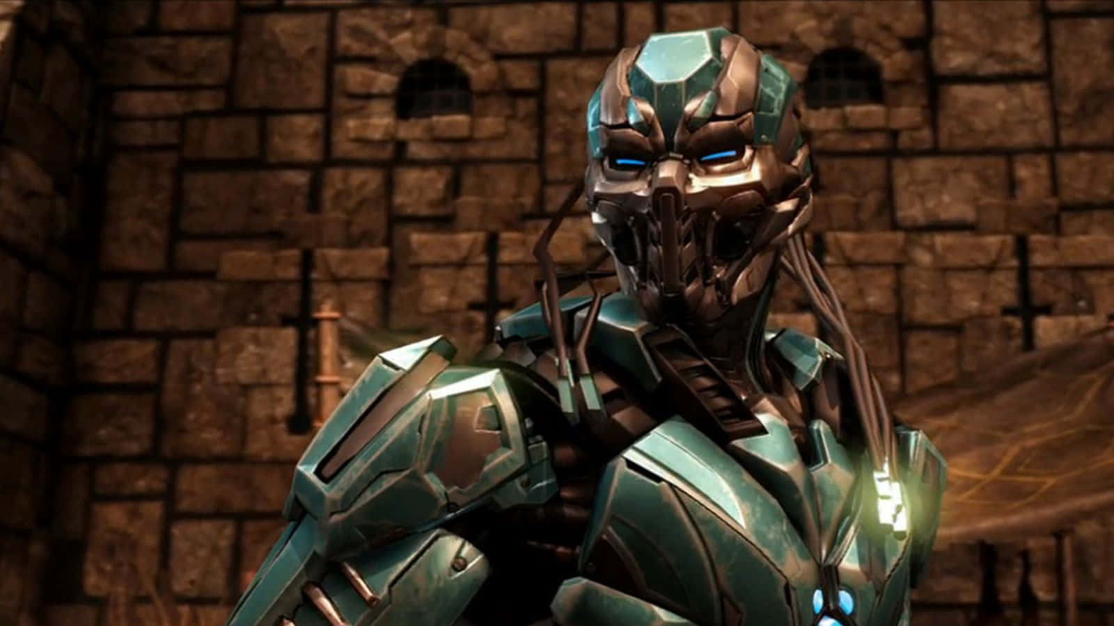 Triborg,el Último Guerrero Cibernético De Mortal Kombat Fondo de pantalla