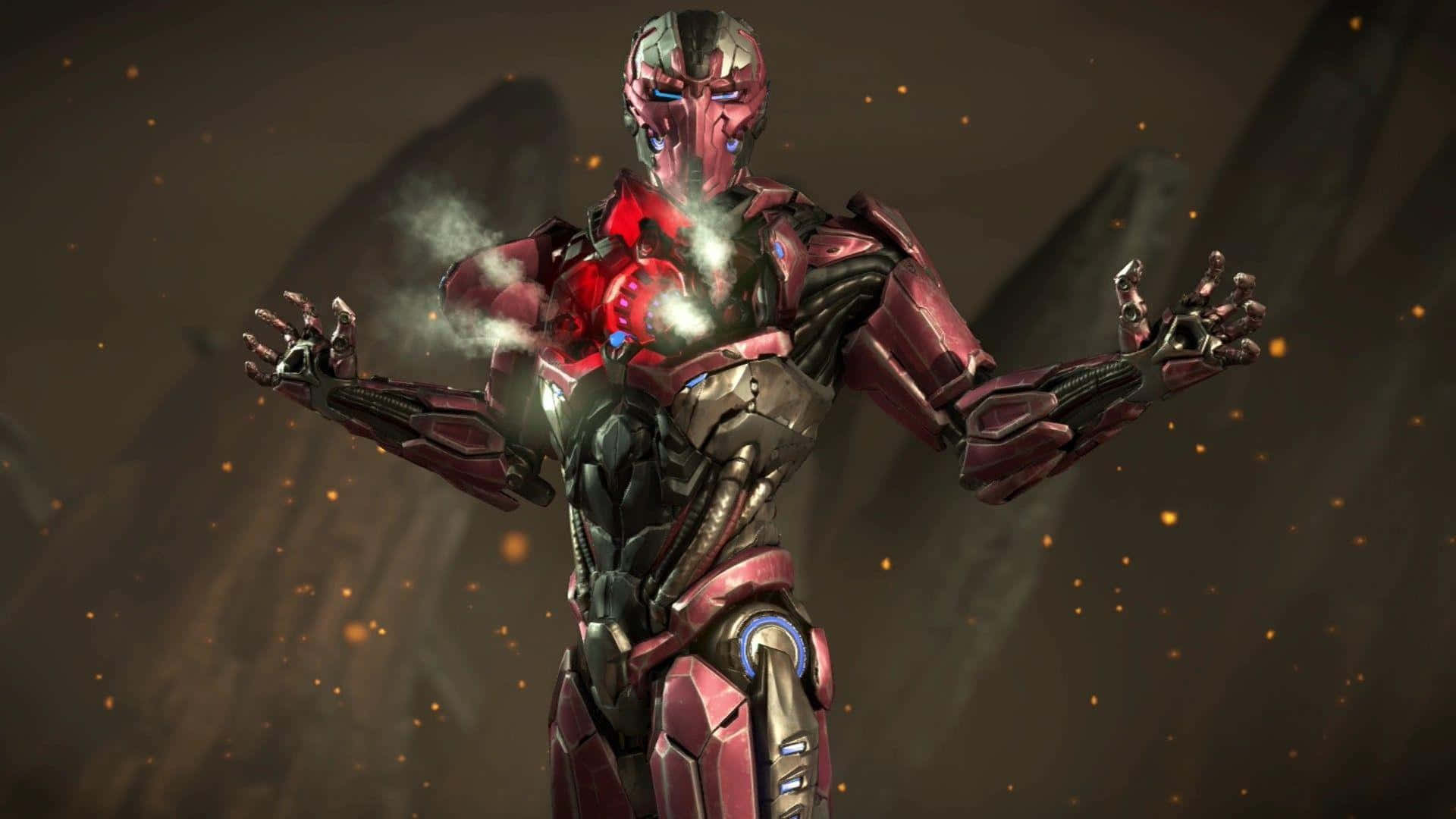 Triborg, the ultimate cyber warrior in Mortal Kombat Wallpaper