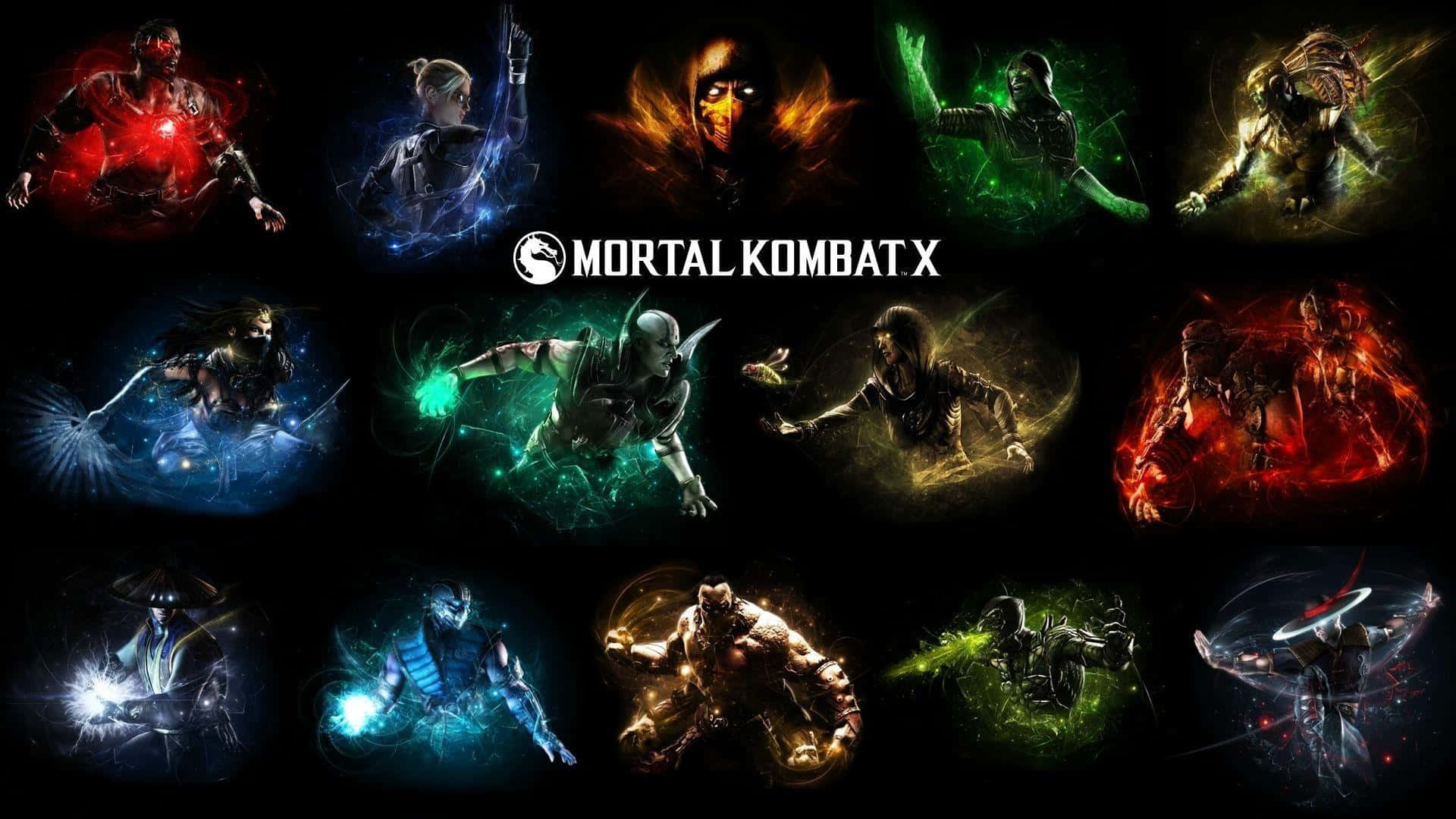 Fierce Triborg in Mortal Kombat Battle Wallpaper