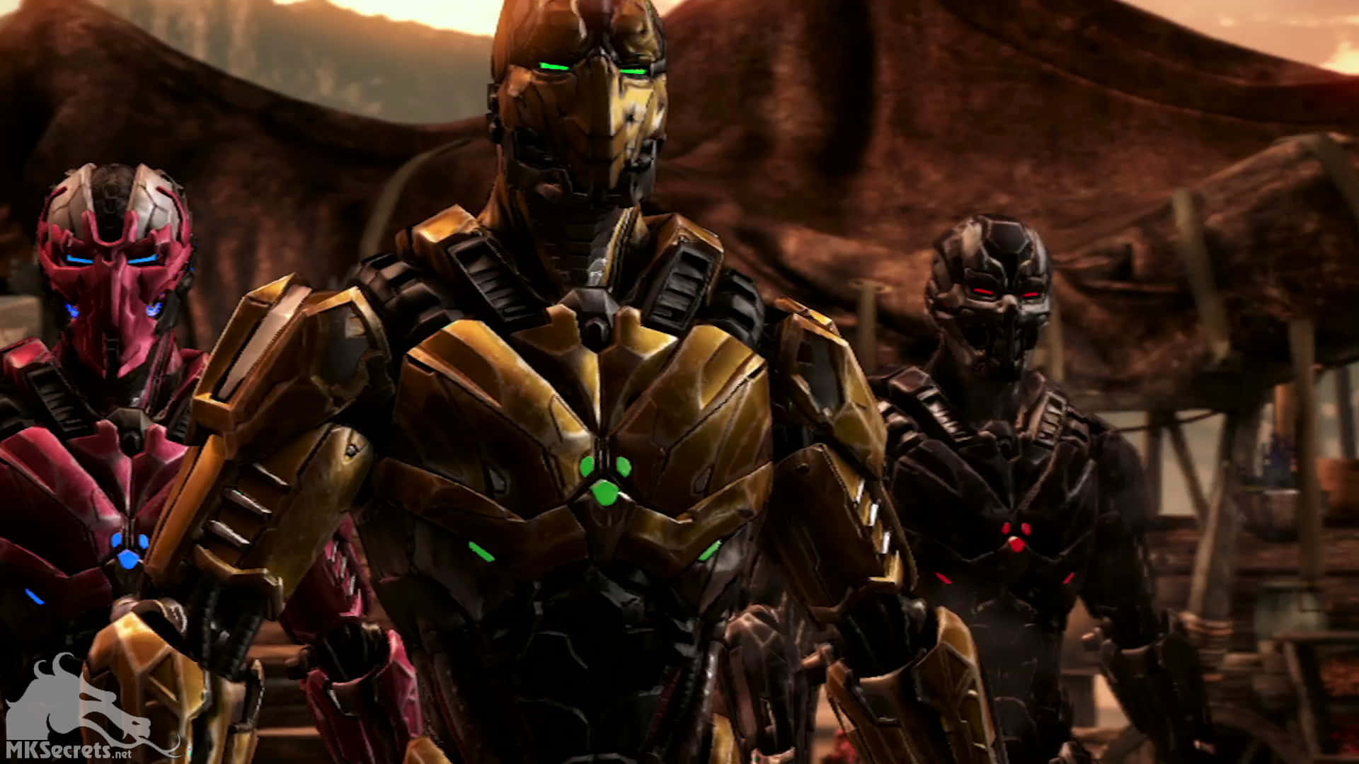 Luchadorelectrificante Triborg En Mortal Kombat Fondo de pantalla