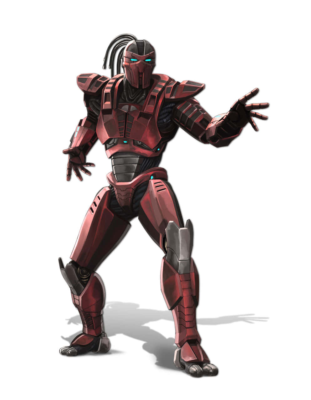 Mortalkombat Triborg Listo Para El Combate Fondo de pantalla
