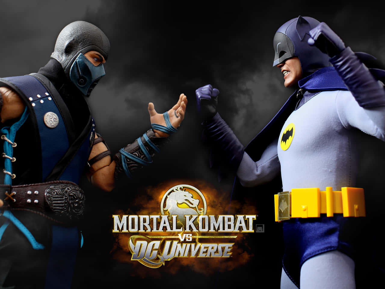 Epic Battle: Mortal Kombat Vs DC Universe Wallpaper