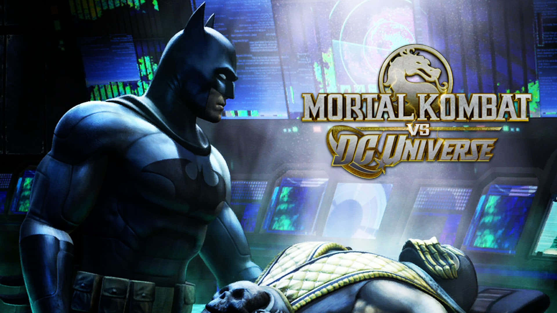 Strijd Der Legenden: Mortal Kombat Vs Dc Universe Wallpaper Achtergrond