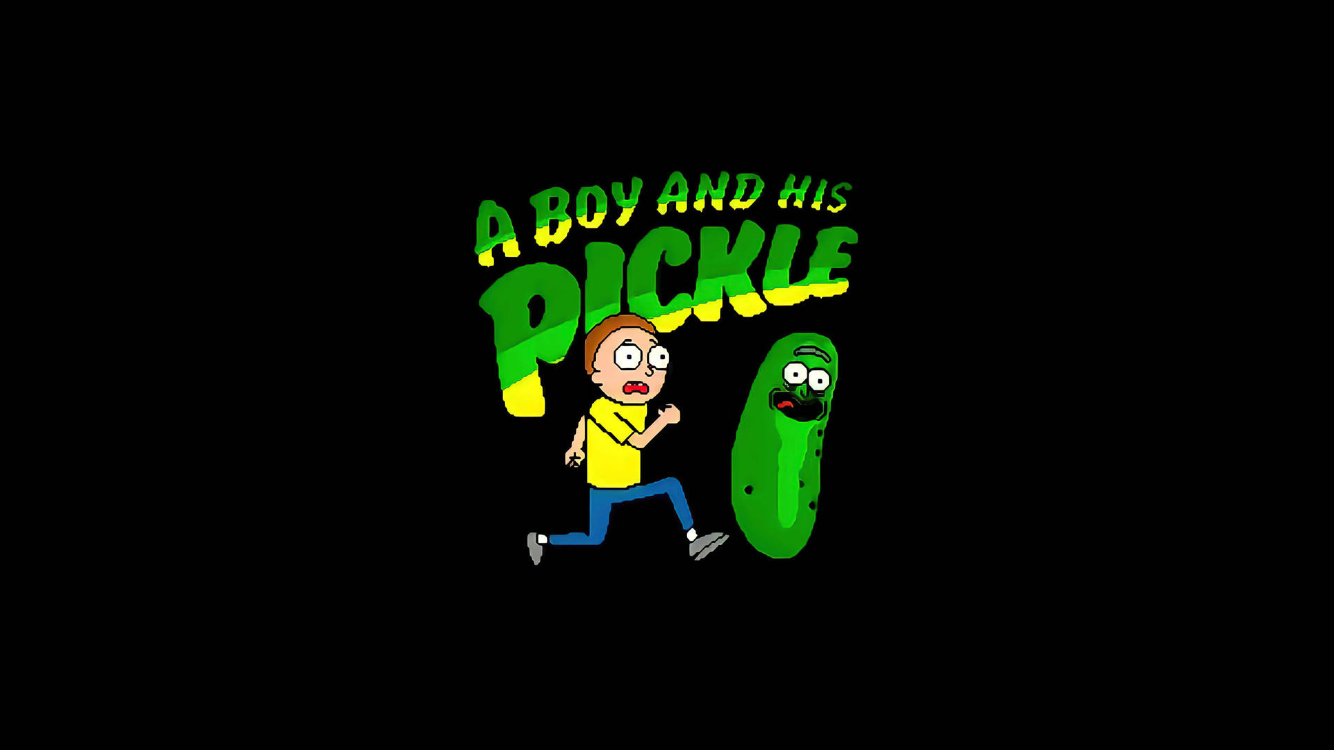 Morty And Pickle Rick Background
