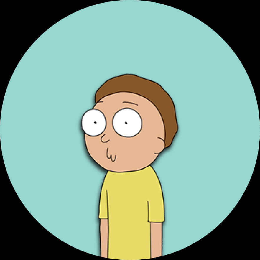 Morty_ Smith_ Portrait_ Rick_and_ Morty PNG