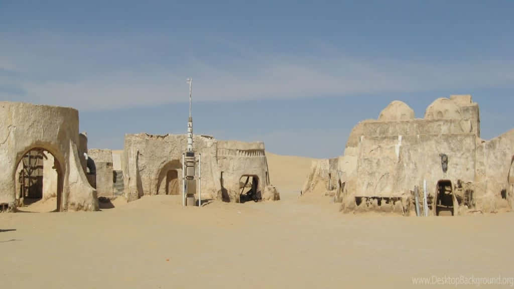 Mos Eisley, The City Of Rugged Outlaws Wallpaper