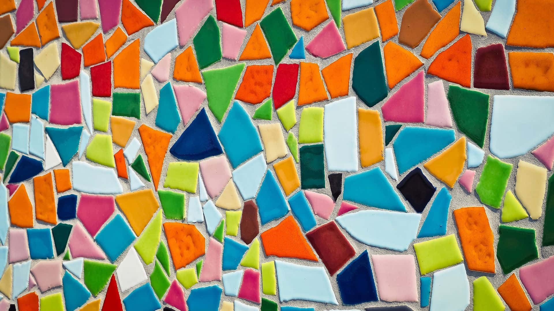 Modellodi Mosaico Vibrante E Luminoso