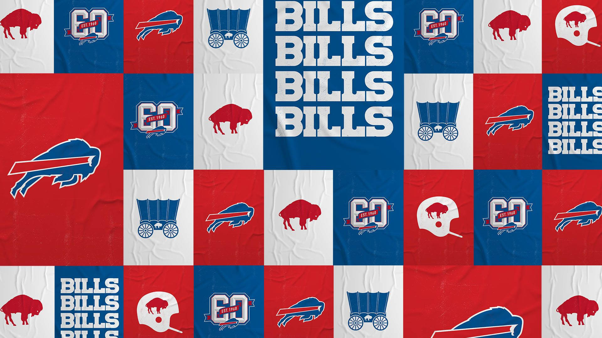 Mosaic Buffalo Bills Wallpaper