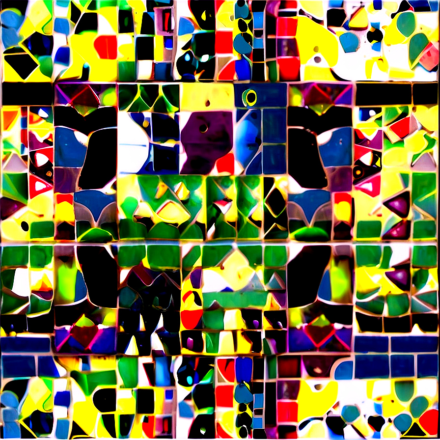 Mosaic Pattern Png Dac PNG