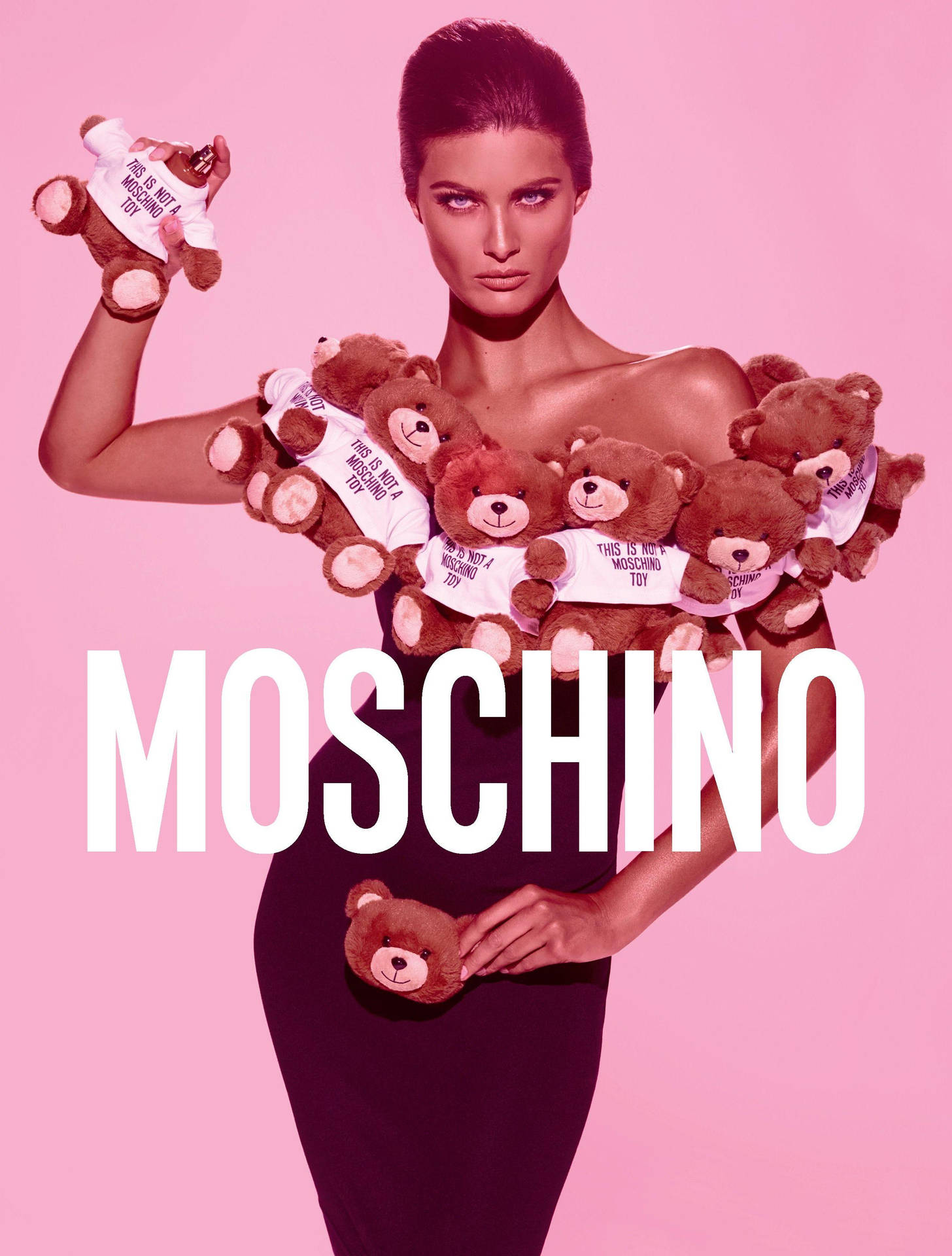 Download Moschino Bear Dress Wallpaper | Wallpapers.com