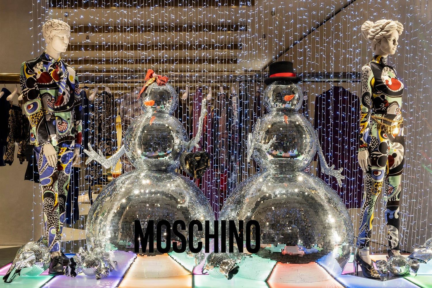 Moschino Disco Balls Wallpaper
