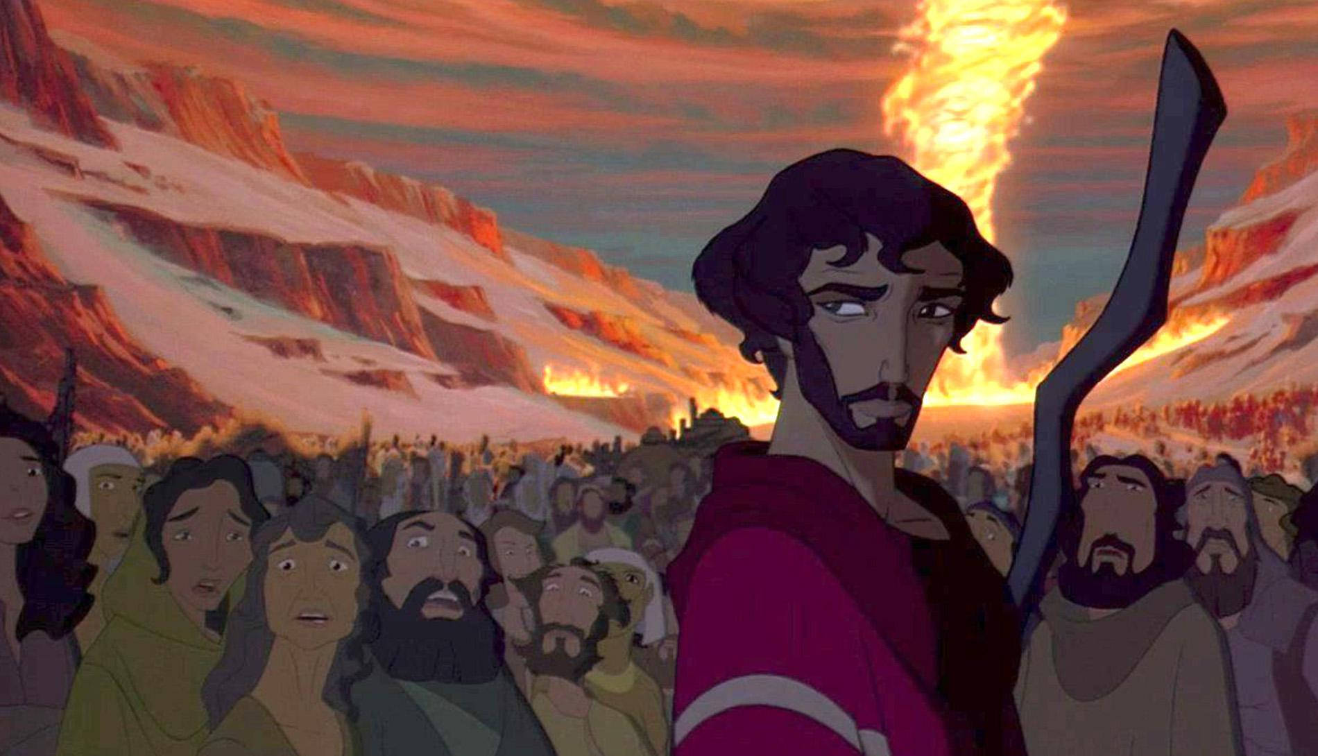 Moses Leading Hebrews The Prince Of Egypt Wallpaper