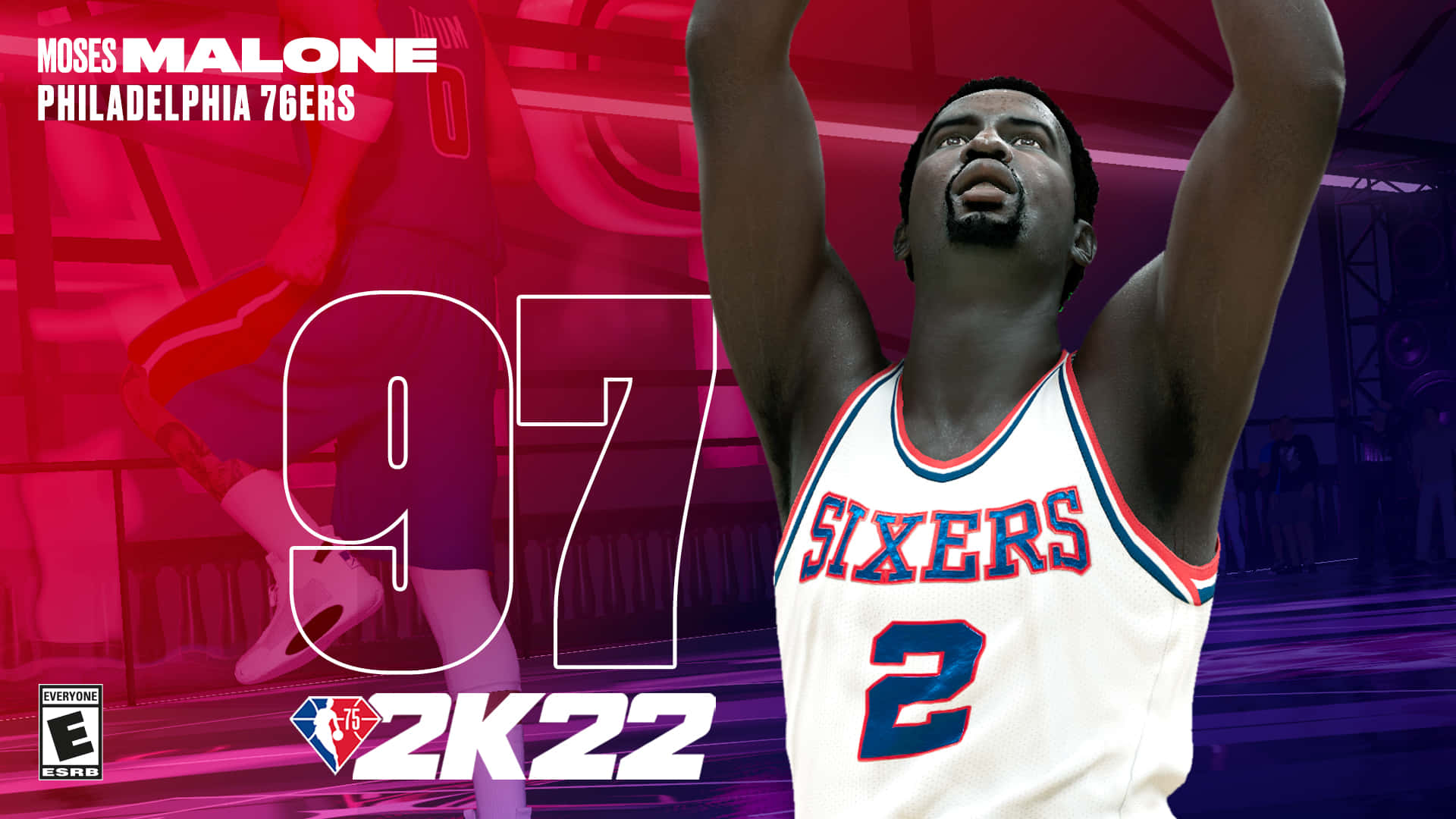 Moses Malone 2022 Basketball Game Wallpaper