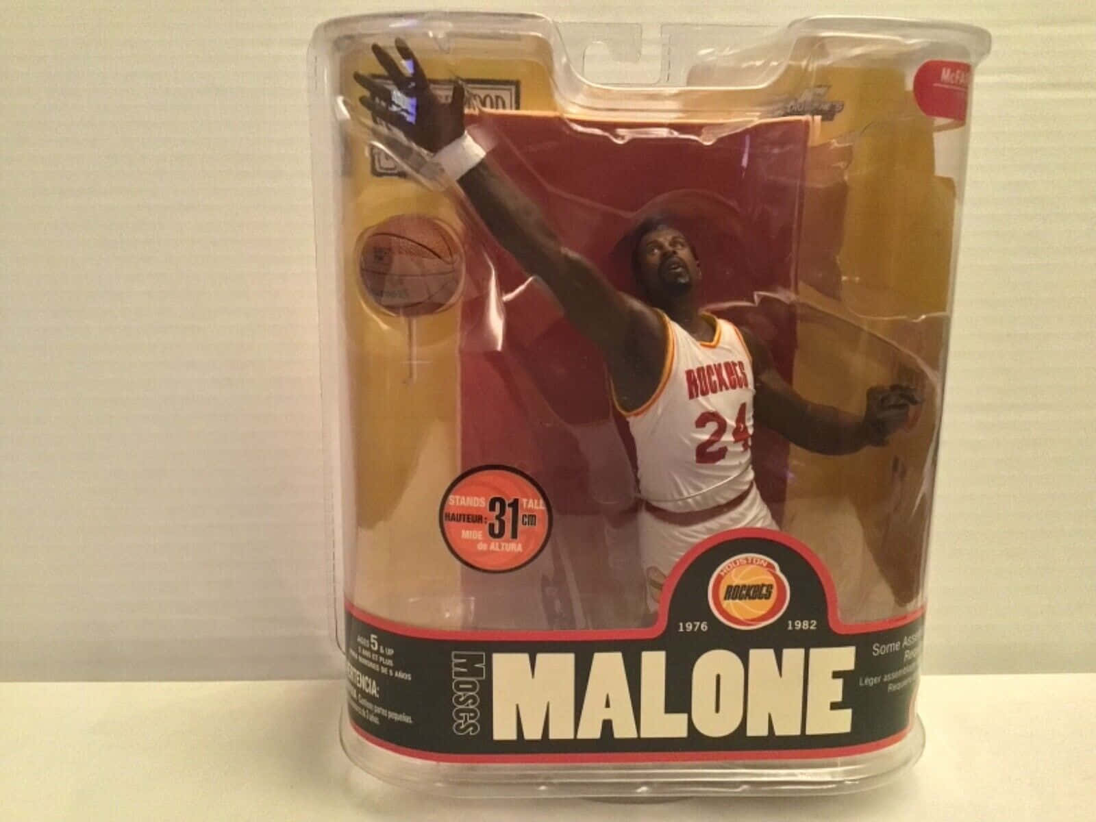 Moses Malone NBA-legetøj Wallpaper