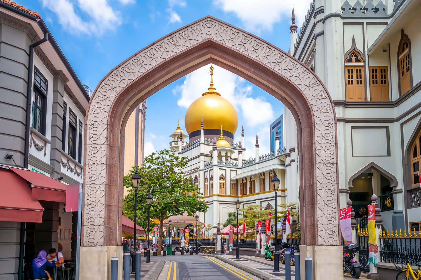 Mosque Gold Exterior Design Picture