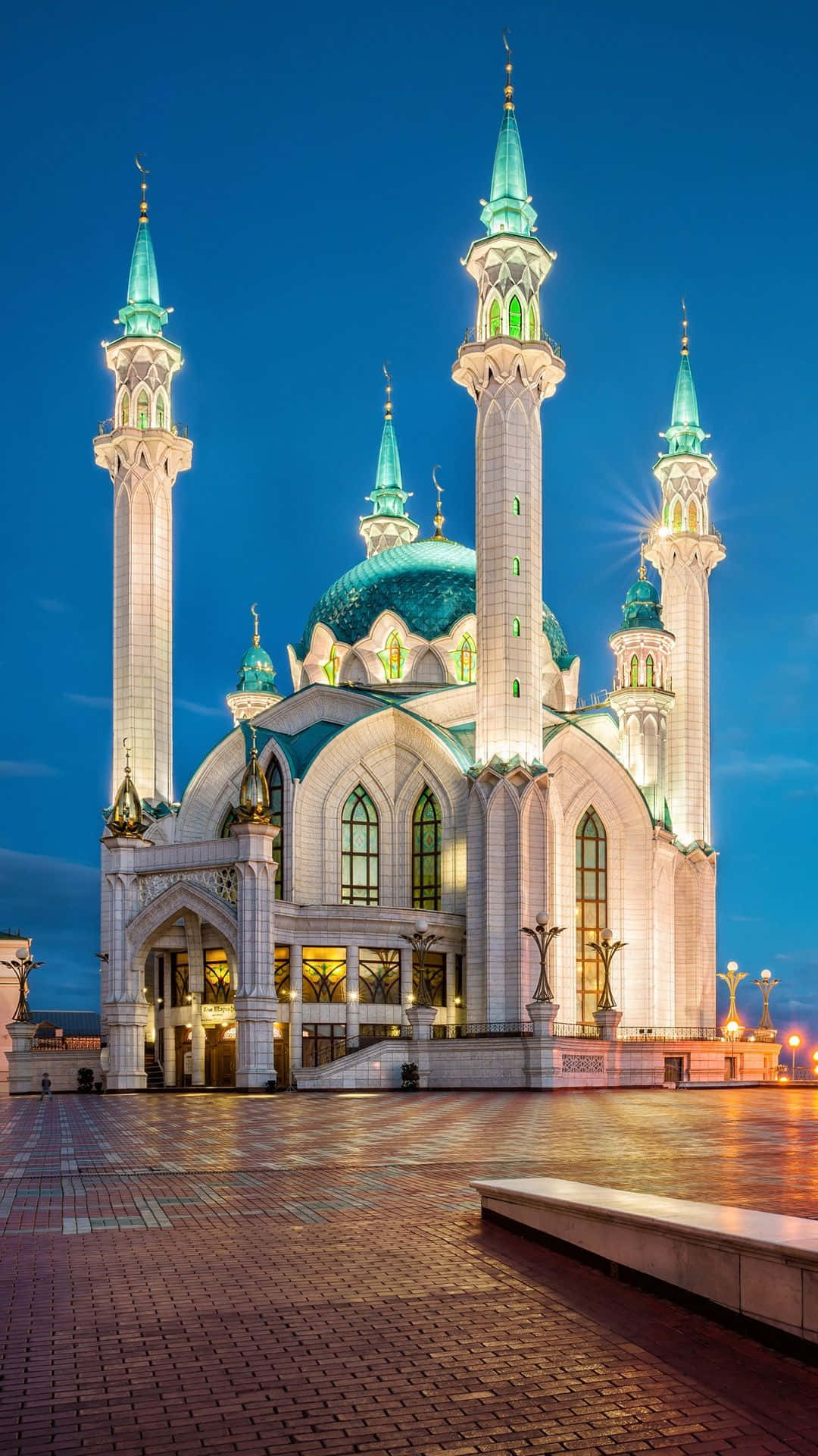 Mosque Blue Magical Structure Picture