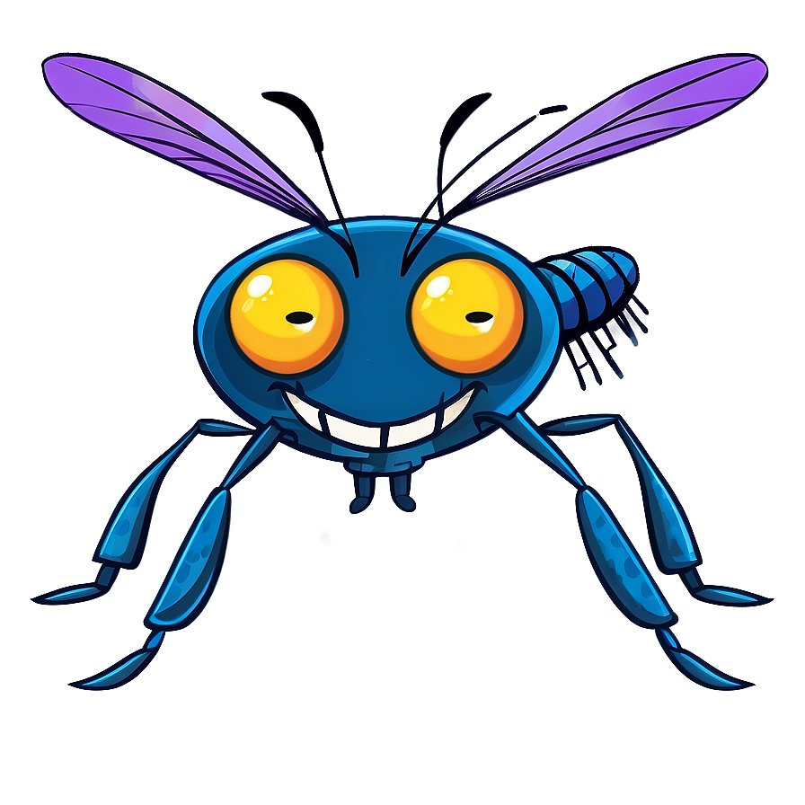 Mosquito Cartoon Character Png Uem PNG