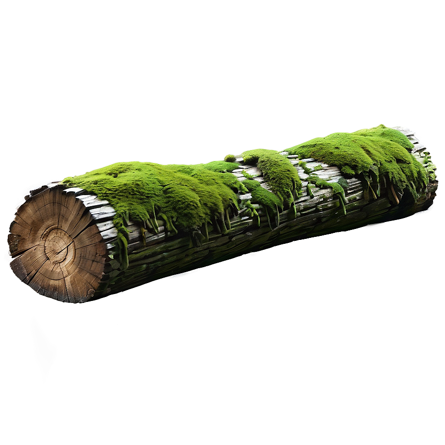 Mossy Log Png 05252024 PNG