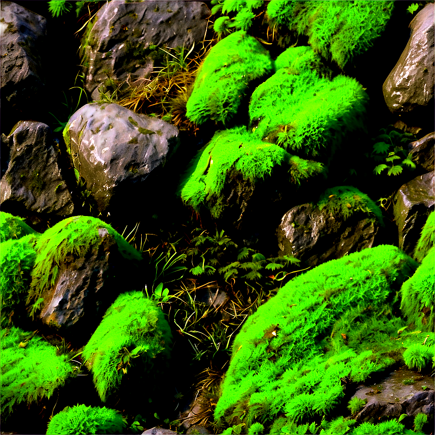 Mossy Stone Texture Png 06252024 PNG