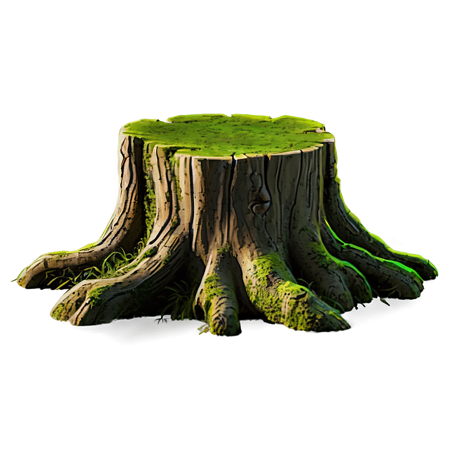 Mossy Tree Stump Png Nui72 PNG