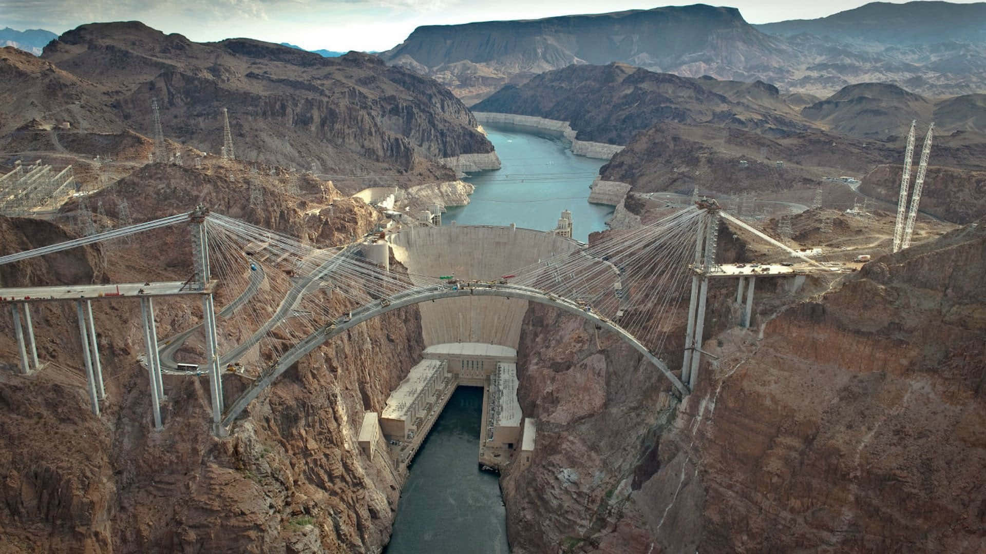 Hoover Dam bro i Arizona Wallpaper