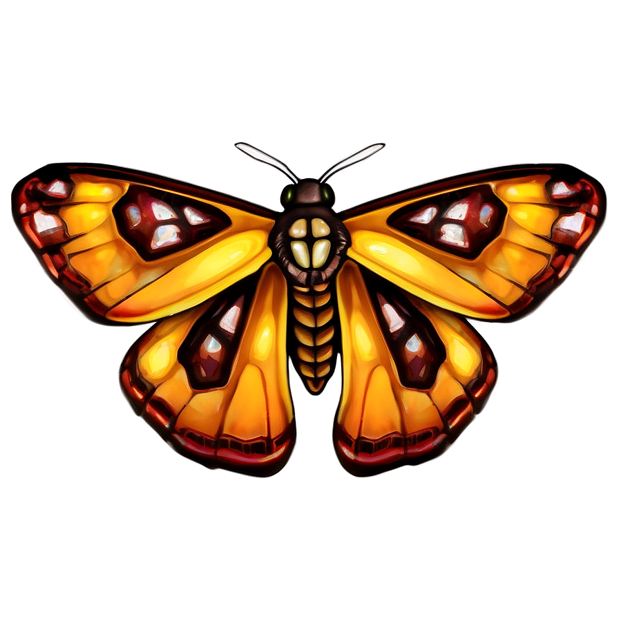 Moth In Amber Png 05242024 PNG