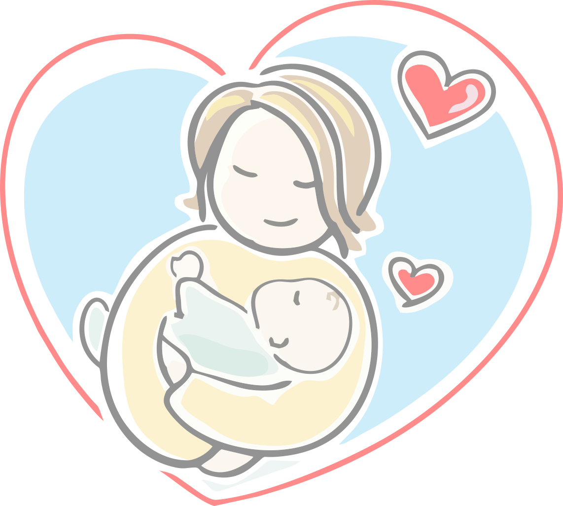 Download Mother Child Bonding Breastfeeding Illustration | Wallpapers.com