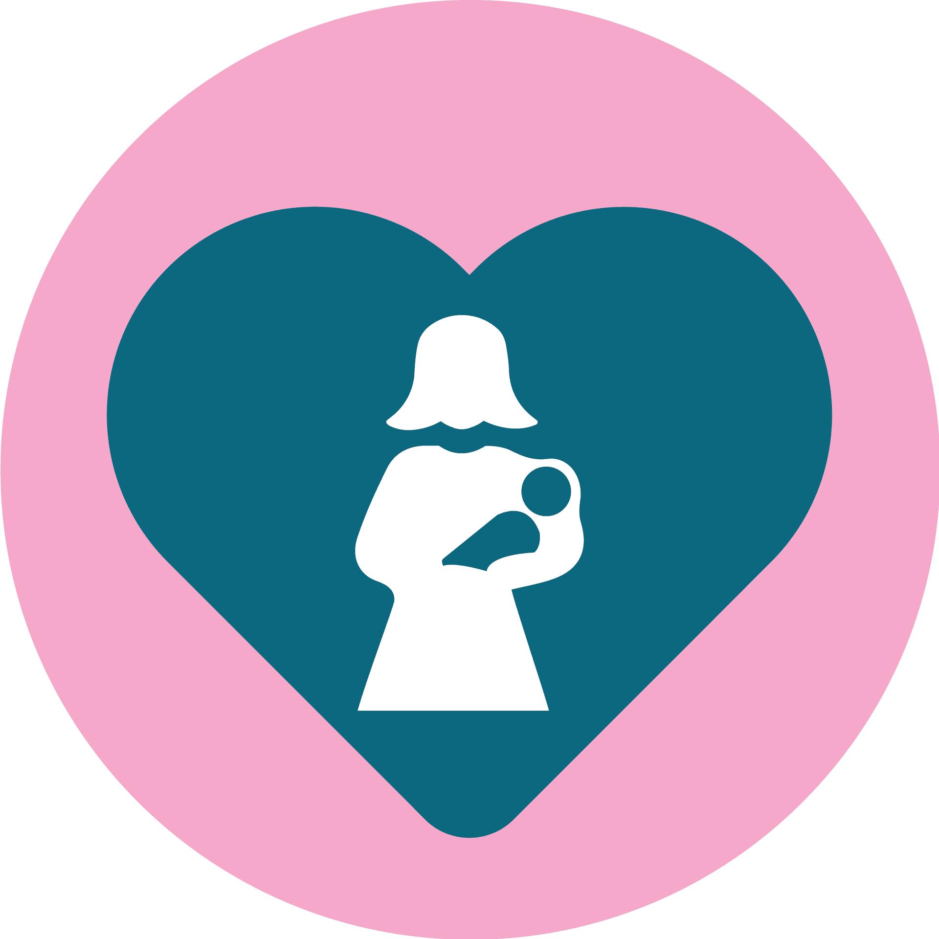 Mother Child Breastfeeding Symbol PNG