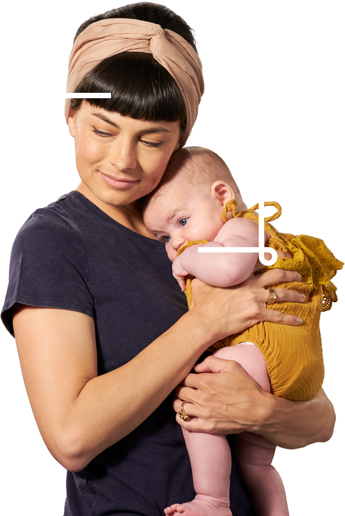 Mother_ Embracing_ Newborn_ Baby PNG