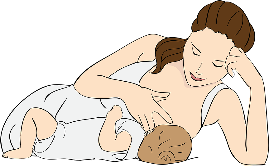 Mother Infant Bonding During Breastfeeding PNG