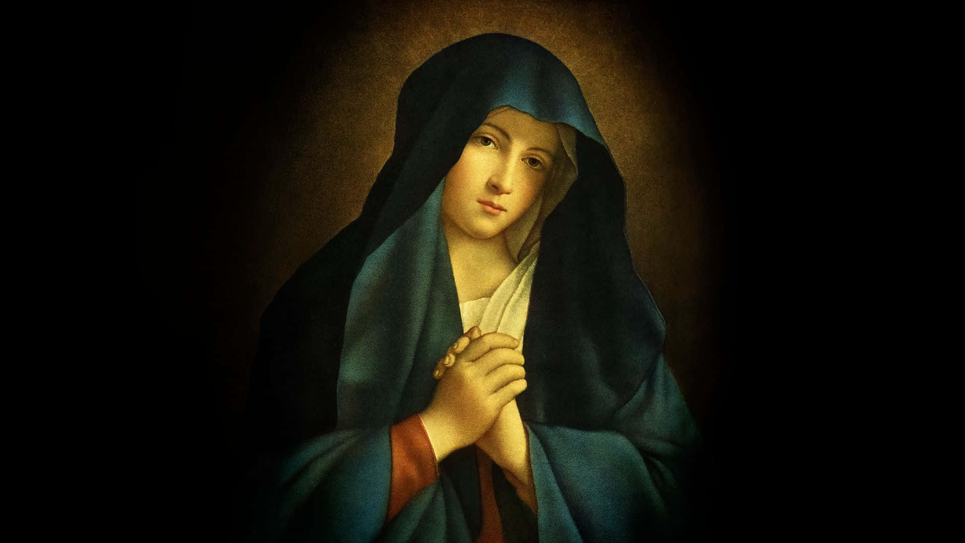 Mother Mary Our Lady Of Sorrows Wallpaper