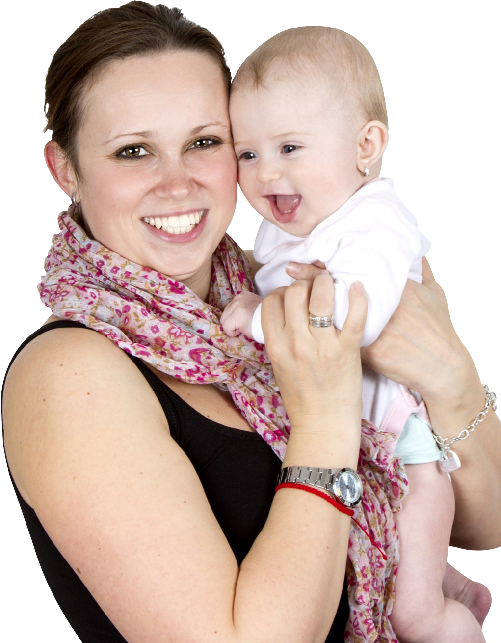 Motherand Baby Smiling Together.jpg PNG