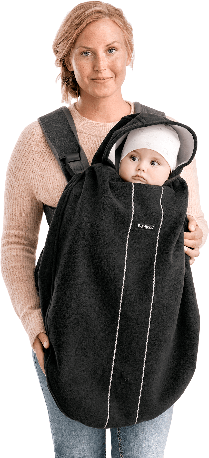 Motherand Newbornin Baby Carrier PNG