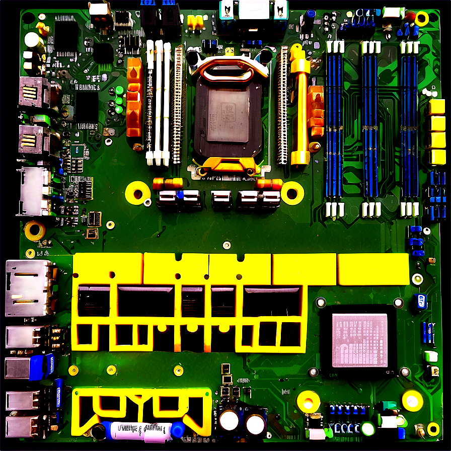 Motherboard Png 06202024 PNG